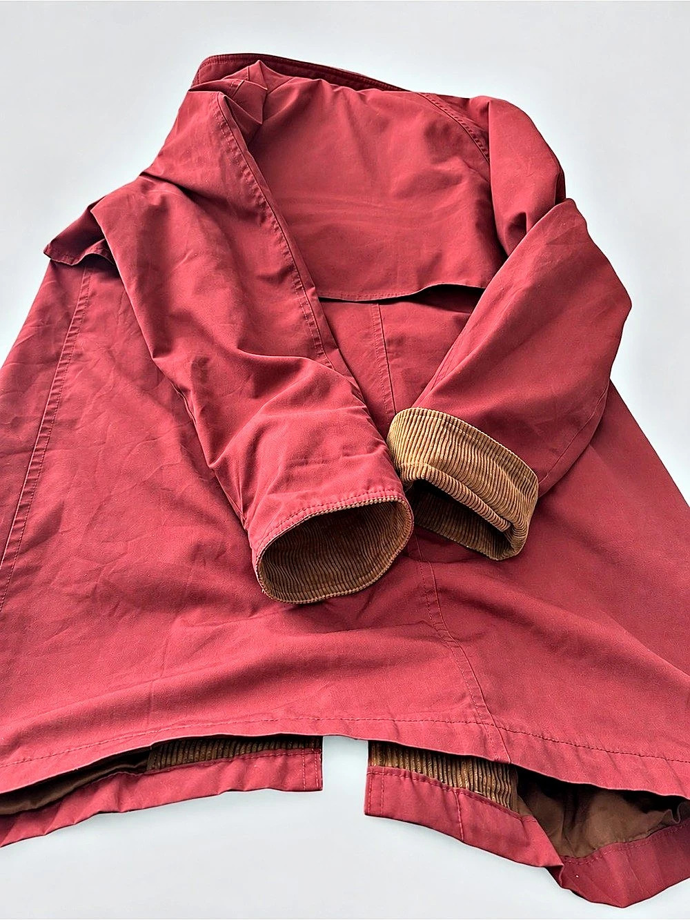 London Fog Women's Corduroy Collar Jacket Size 12 Like New - Picture 2 of 5